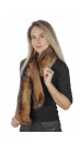 Polecat fur scarf - fur on both sides